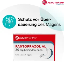 Pantoprazol AL 20 mg bei Sodbrennen|Aliud