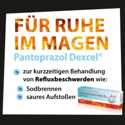 Dexcel® Protect 20 mg, bei Sodbrennen und saurem Aufstoßen>Pantoprazol Online