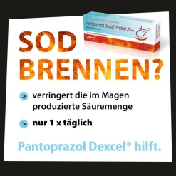 Dexcel® Protect 20 mg, bei Sodbrennen und saurem Aufstoßen><noscript><img width=