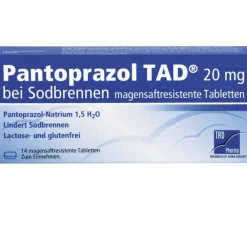 TAD® 20 mg bei Sodbrennen|Pantoprazol Sale