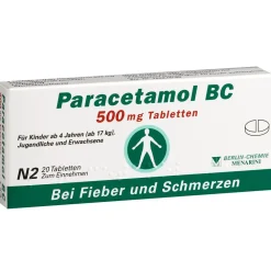 500 mg Tabletten>Paracetamol BC Hot