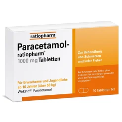 Paracetamol-® 1000 mg Tabletten|ratiopharm Online