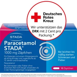 ® 1000 mg Zäpfchen|Paracetamol Stada Sale