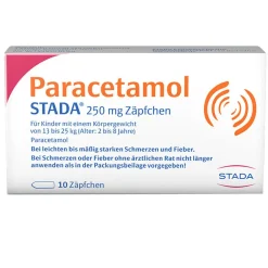 ® 250 mg Zäpfchen|Paracetamol Stada Discount