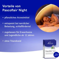 ® Night 3-fache Pflanzenkraft aus Baldrian, Melisse und Passionsblume für einen erholsamen Schlaf><noscript><img data-lazyloaded=