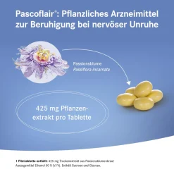 ® pflanzliches Beruhigungsmittel mit Passionsblume bei innerer Unruhe z.B. durch Stress|Pascoflair Hot