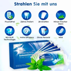 3D White Strips Zahnaufhellungstreifen Weiße Zähne Bleaching|P-BEAUTY Best