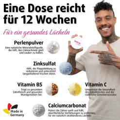 PearlSmile Zahnaufhellungspulver ohne Fluorid|