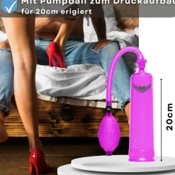 Penispumpe mit Pumpgriff -><noscript><img width=