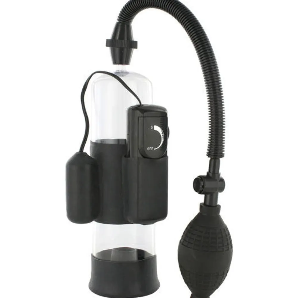Penispumpe "Powerpump" mit Vibration | Effektives Potenz-Training | Seven Creations| Online