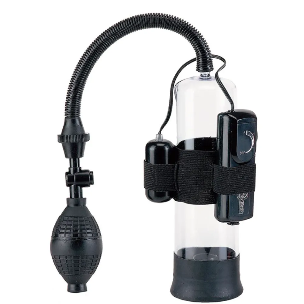 Penispumpe "Powerpump" mit Vibration | Effektives Potenz-Training | Seven Creations| Online