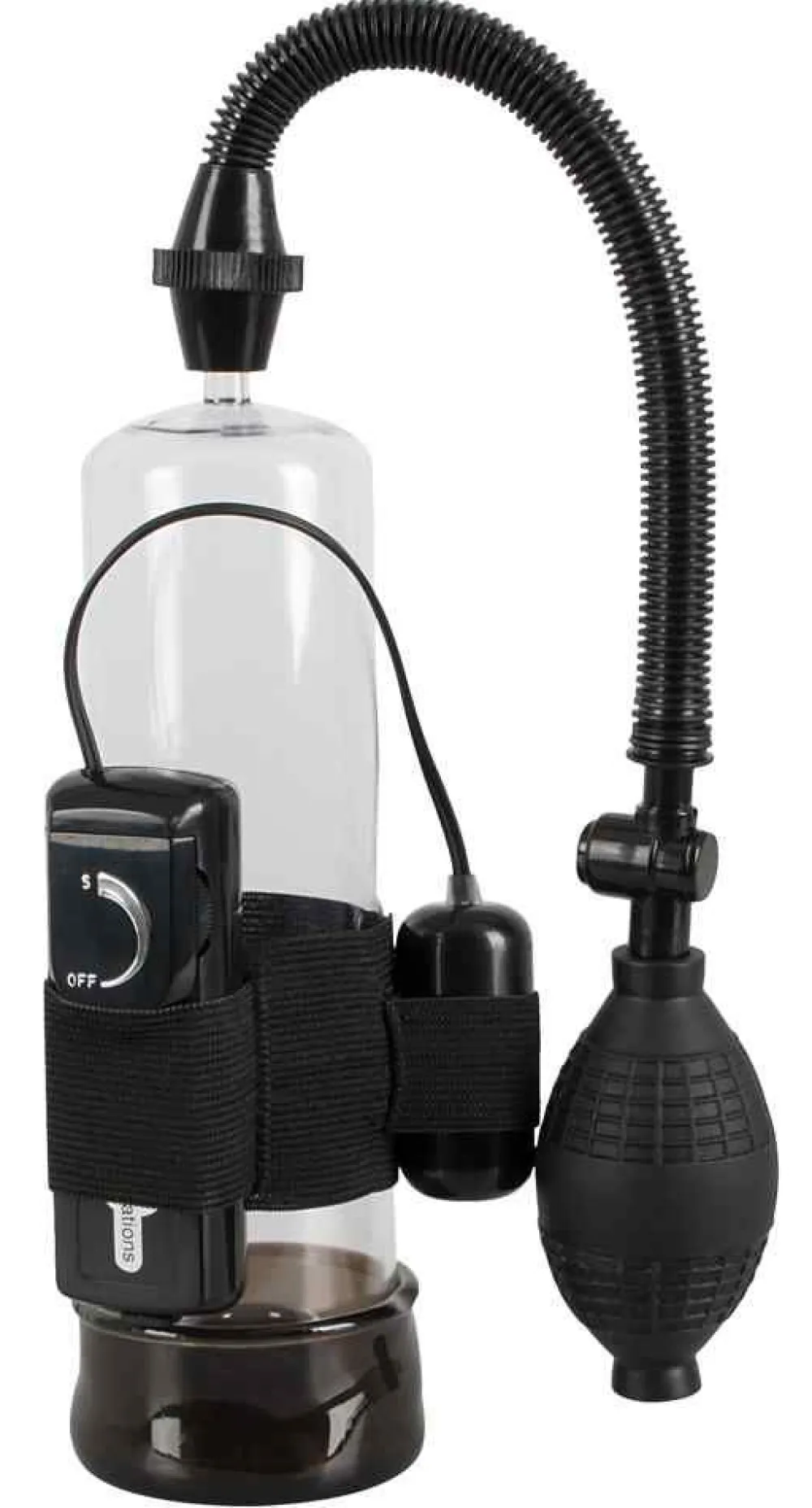 Penispumpe "Powerpump" mit Vibration | Effektives Potenz-Training | Seven Creations| Online