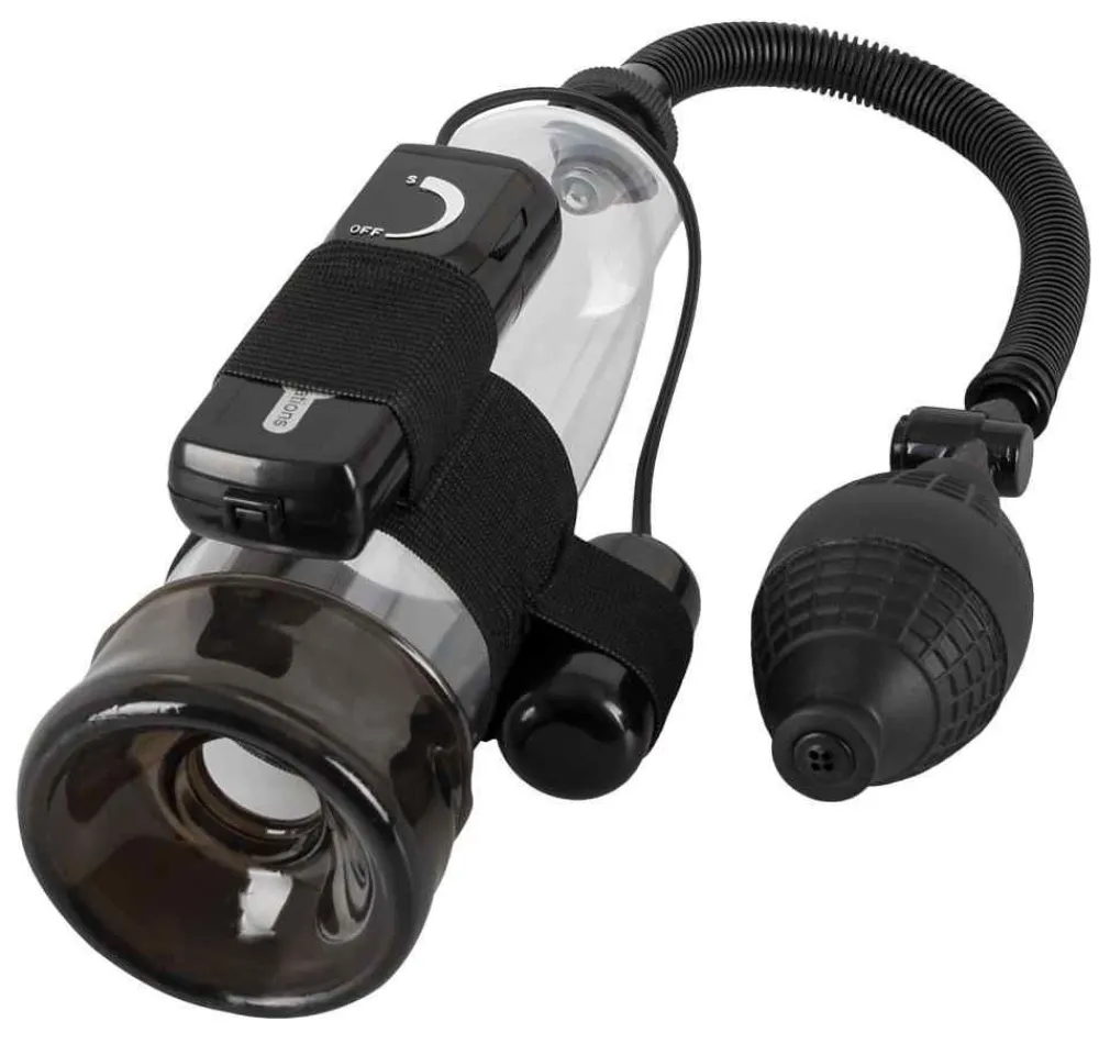 Penispumpe "Powerpump" mit Vibration | Effektives Potenz-Training | Seven Creations| Online