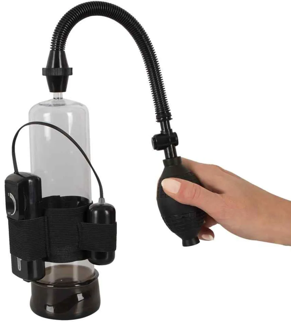 Penispumpe "Powerpump" mit Vibration | Effektives Potenz-Training | Seven Creations| Online