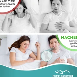 Perfekt-Schlafen24 - 120 x Mundpflaster gegen Schnarchen Transparent><noscript><img width=