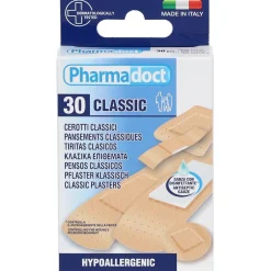 Pharmadoct Pflaster klassisch mit antiseptischer Auflage 5 Größen| Sale