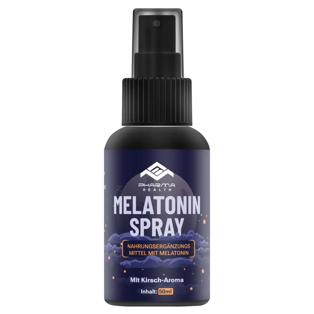 Pharma Health | Melatonin Spray mit fruchtigem Kirsch Aroma| Best