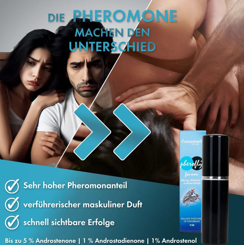 Pherofly x3 Frauenlockstoff Pheromon-Parfum| Hot