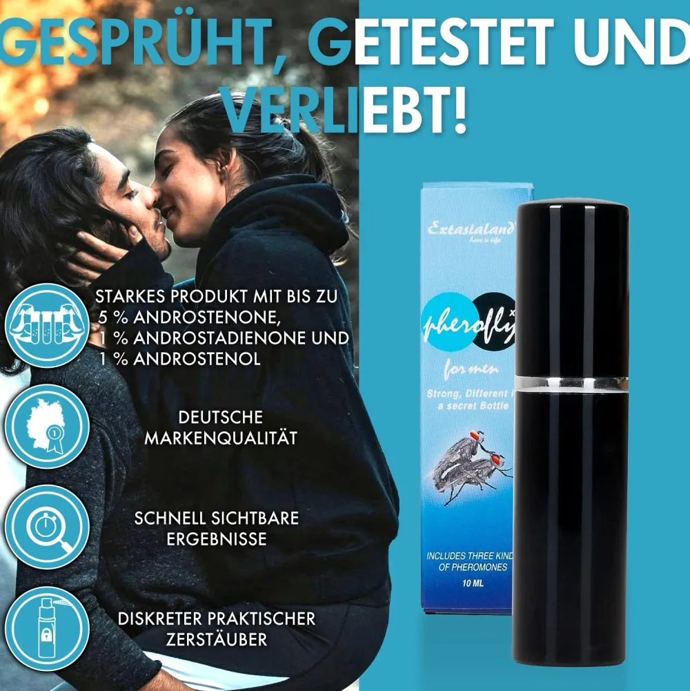 Pherofly x3 Frauenlockstoff Pheromon-Parfum| Hot