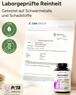 ® Hormon Balance Kapseln mit Myo-Inositol Gänsefingerkraut Mönchspfeffer & B6 - Hormella><noscript><img width=