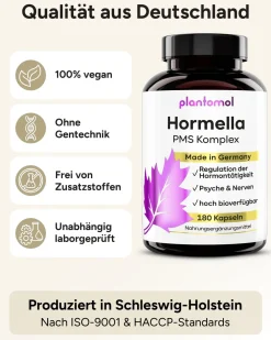 ® Hormon Balance Kapseln mit Myo-Inositol Gänsefingerkraut Mönchspfeffer & B6 - Hormella><noscript><img width=