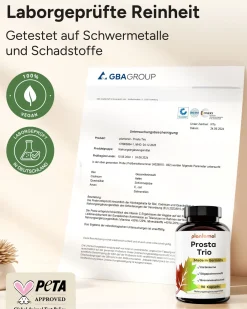 ® Prostata Komplex mit Kürbiskern Sägepalme Brennnessel - Brennessel Kapseln - Prosta Trio><noscript><img width=