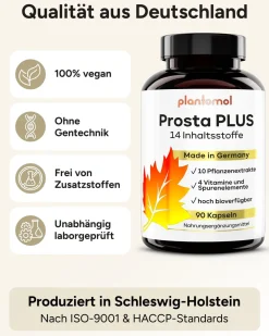 ® Prostata Komplex mit Kürbiskern Sägepalme Weidenröschen und 11 Weiteren - Prosta PLUS><noscript><img width=