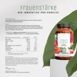 PMS Kapsel B12 Eisen Myo Inositol Mönchspfeffer Komplex 90 vegane Kapseln Frauenstärke ®|NATURTREU Outlet