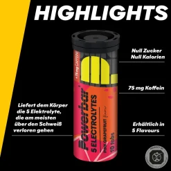 PowerBar 5 Electrolytes Tabletten| New