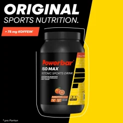 Powerbar Isomax - Blood Orange mit Koffein| Outlet