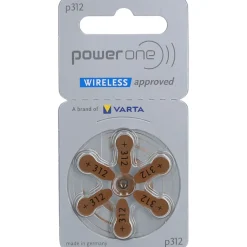 PowerOne 312 Hörgerätebatterien>