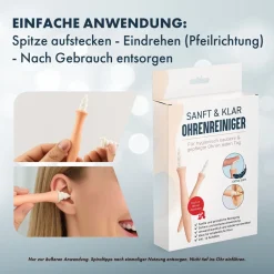 Premium Ohrenreiniger – Schonend Ohrenschmalz entfernen - Verbessertes Design| Hot