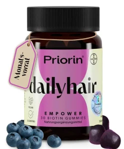 ® dailyhair EMPOWER – Biotin-Gummies für natürlich starke Haare>Priorin New