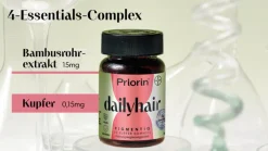 ® dailyhair PIGMENTIQ: Gummies, die die Haarfarbe strahlen lassen|Priorin Best