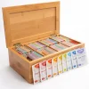 Probierbox aus Holz mit | 48 Bio Sorten (96 Btl)|YOGI TEA Sale
