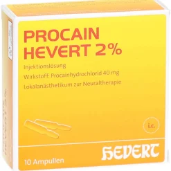 PROCAIN Hevert 2% Injektionslösung Ampullen><noscript><img width=