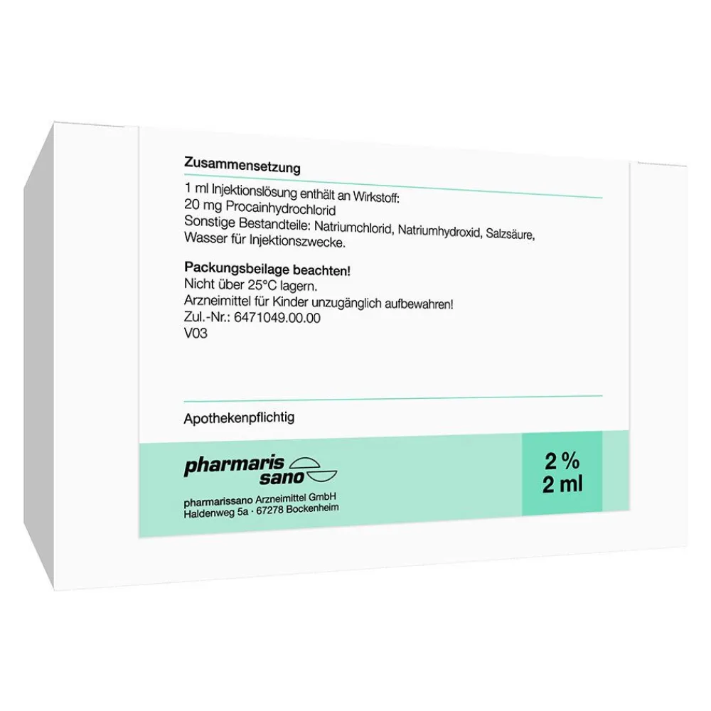 Procain pharmarissano 2 %> Hot