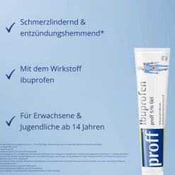 ® Ibuprofen 5 % Gel|Proff Clearance