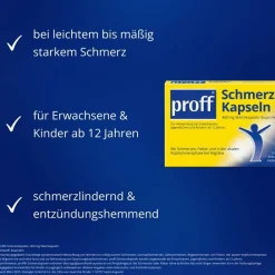 ® Schmerzkapseln 400 mg|Proff Best