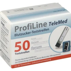 ProfiLine TeleMed Blutzucker-Teststreifen> New
