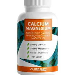 - CALCIUM & MAGNESIUM Kapseln - hochdosiert mit 800mg Calcium & 400mg Magnesium 180 Kapseln|ProFuel Clearance