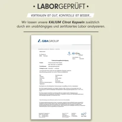 - Kalium Kapseln - 2240 mg Kaliumcitrat pro Tag - Kapseln><noscript><img width=