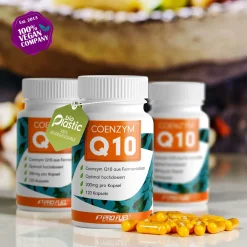 - Q10 Kapseln hochdosiert 120x mit 200mg Coenzym Q10 pro Kapsel|ProFuel Sale
