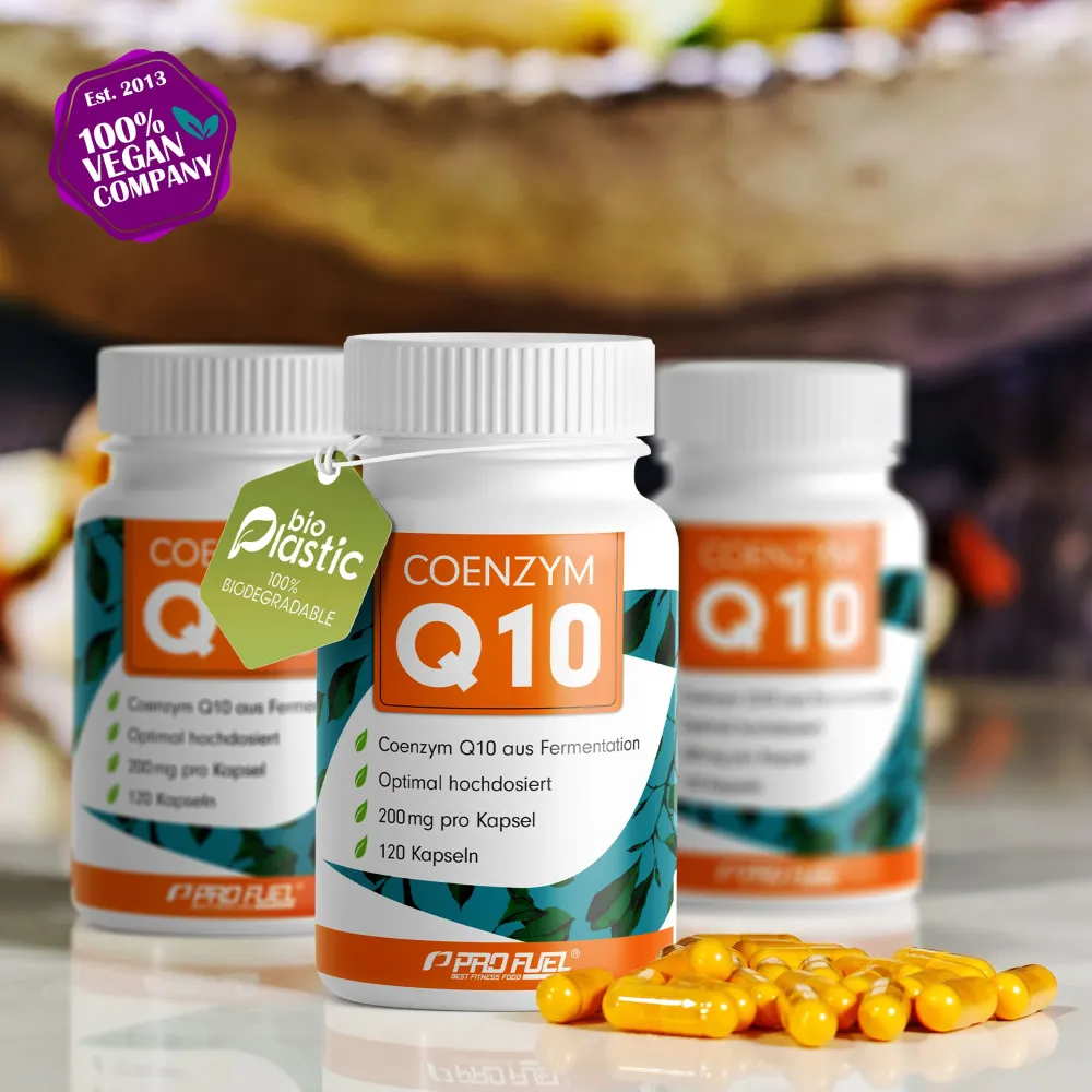 - Q10 Kapseln hochdosiert 120x mit 200mg Coenzym Q10 pro Kapsel|ProFuel Sale
