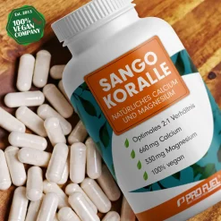 - SANGO Meereskoralle-Kapseln, 660mg Calcium + 330mg Magnesium pro Tag - Kapseln><noscript><img width=