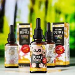 - Vitamin D3 + K2 KINDER Tropfen 1000x für 333 Tage|ProFuel
