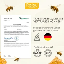 Propolis 30% Tropfen alkoholfrei - Bee Propolis Extrakt für Kinder & Erwachsene -|Raibu Clearance
