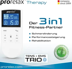 prorelax TENS/EMS Trio+> Clearance
