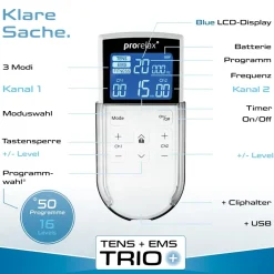 prorelax TENS/EMS Trio+><noscript><img width=