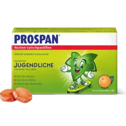 Husten-Lutschpastillen ideal für unterwegs>Prospan New